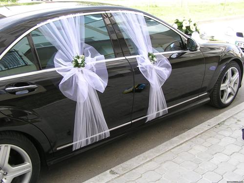 Как украсить авто на свадьбу своими руками - фото4