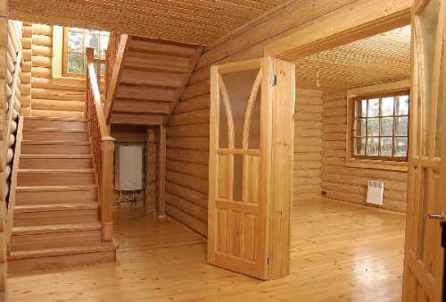 Дома из профилированного бруса: описание, фото 3 внутри и снаружи