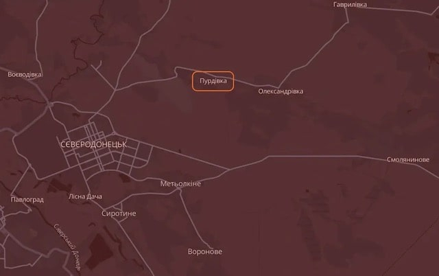 В Луганской области из-за масштабного лесного пожара введен режим ЧС