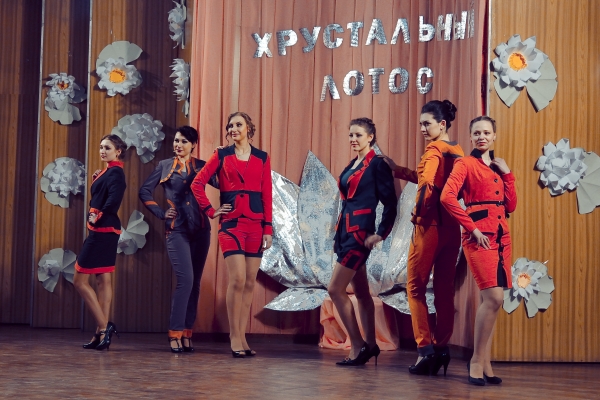 Показ мод прошел в Луганске