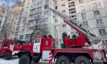 Во время пожара в Луганске пострадала 7-летняя девочка