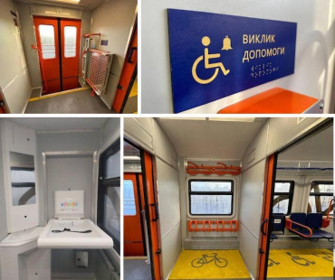 «Укрзалізниця» модернизировала электропоезд, выпущенный в Луганске