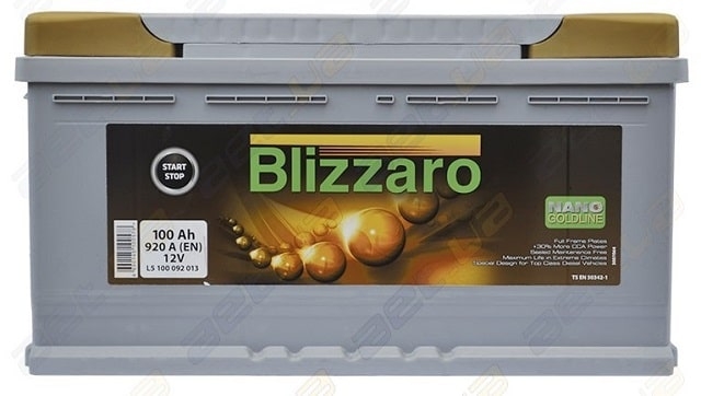 Аккумуляторы Blizzaro Nanogold EFB – для авто с технологией Старт/Стоп