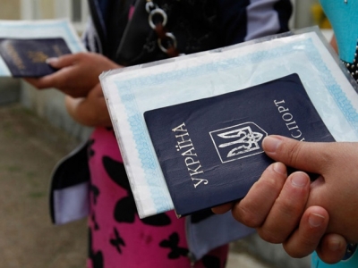 Меньше процента от украинских переселенцев хотят статус беженца получить в Европе