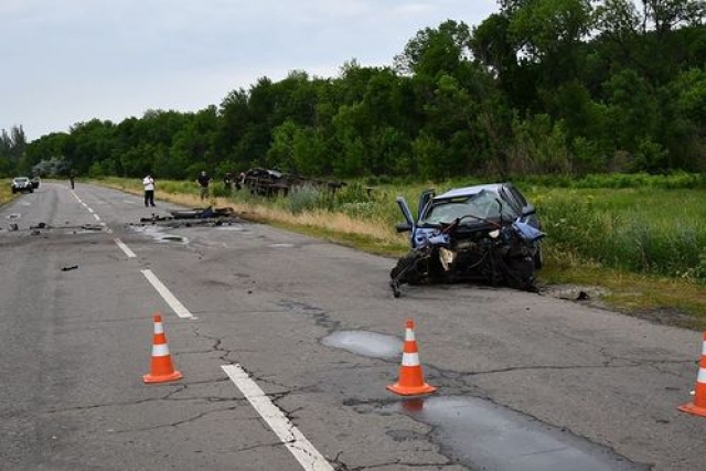 ДТП с участием полицейского в Новоайдаре – пострадали 9 человек
