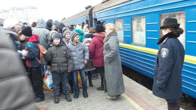 Школьников из г. Счастье и Станично-Луганского района отправили в Одессу