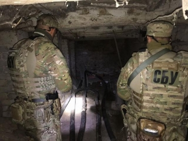 Нелегальный подземный трубопровод обнаружили сотрудники СБУ