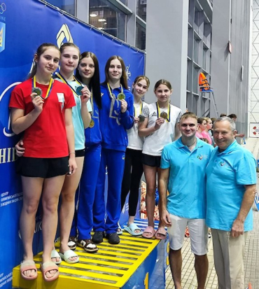 Луганские спортсмены отличились на кубке Украины по прыжкам в воду