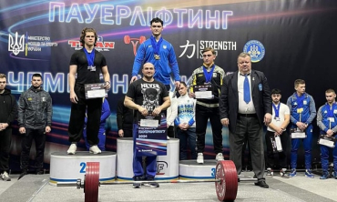 Спортсмен из Рубежного стал чемпионом Украины по пауэрлифтингу