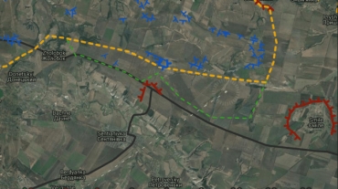 Под носом у противника украинские военные оборудовали линию обеспечения (видео)