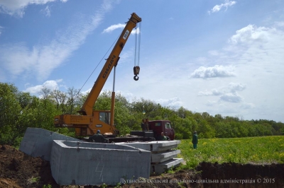 Возведение защитных сооружений принесло проблемы аграриям Луганщины