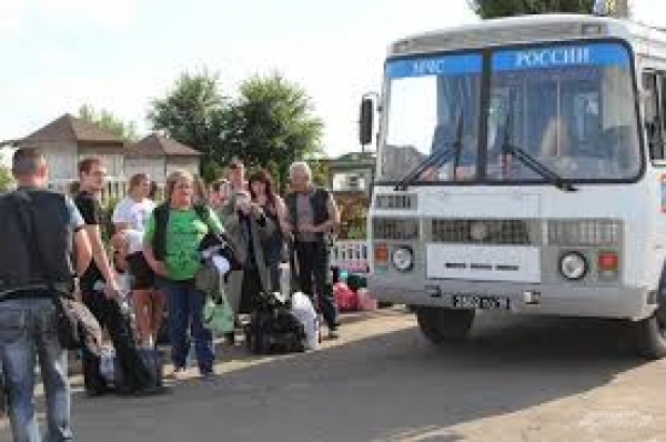 Переселенцев вывозят в Ульяновск и Уфу