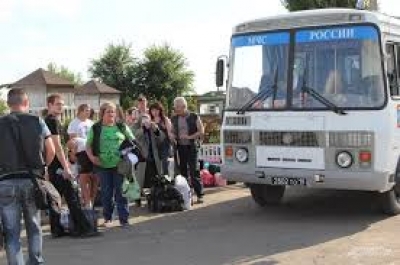 Переселенцев вывозят в Ульяновск и Уфу