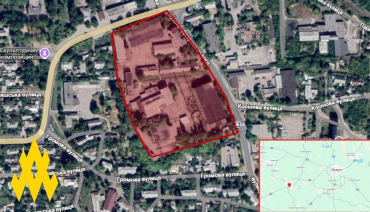 В Перевальске атакован завод, на котором враг ремонтировал свою технику