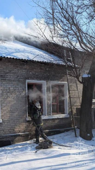 Пожар в г. Ирмино унес жизнь 78-летнего пенсионера