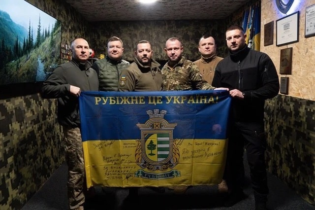 Начальник Рубежанской ГВА и голова Нововолынска побывали у пограничников
