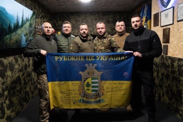 Начальник Рубежанской ГВА и голова Нововолынска побывали у пограничников
