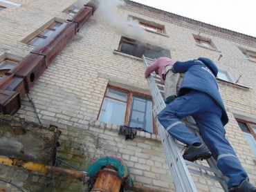 Женщина, спасенная во время пожара, не выжила