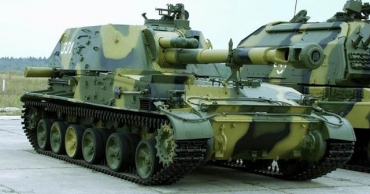 Рядом со Школьным переулком в Голубовке боевики хранят свою технику