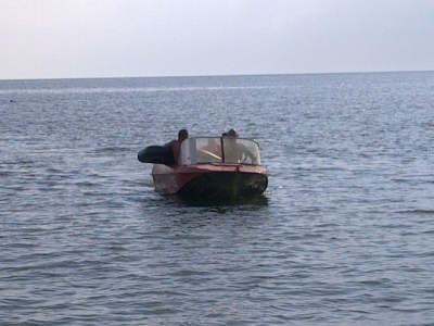 Не дали погибнуть в открытом море