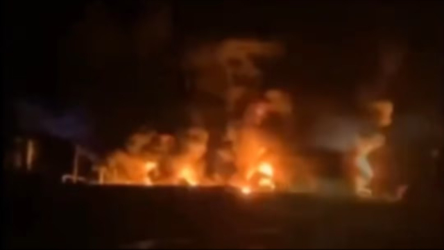 Силы обороны Украины нанесли удар по составу боеприпасов в Ровеньках