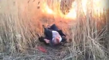 В ОРЛО мужчина спровоцировал пожар и погиб в огне