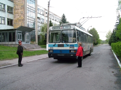 В Антраците подорожает проезд в троллейбусах