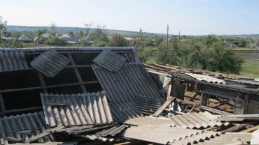 В Сватово подсчитывают убытки, нанесенные стихией