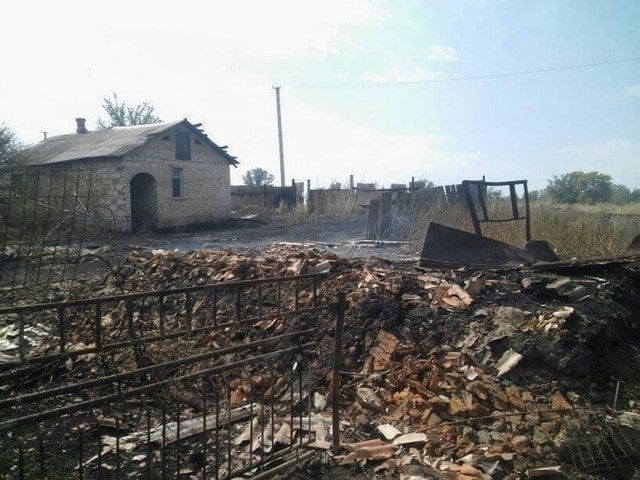 Несколько дней на Луганщине бушевали масштабные пожары