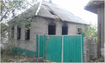 Трагедия в ОРЛО – в огне погиб молодой мужчина