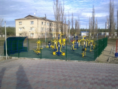 Новую площадку для спортсменов открыли в Счастье