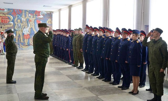 В оккупированном Луганске открыли кадетский корпус и академию СК РФ