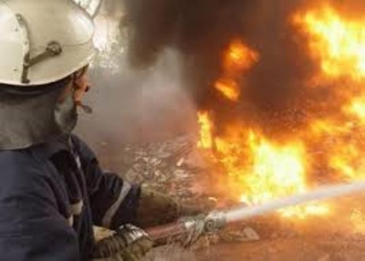 Пожар в пятиэтажке устроили бомжи