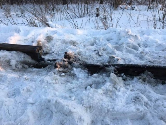 Активисты подорвали участок железной дороги в Луганской области