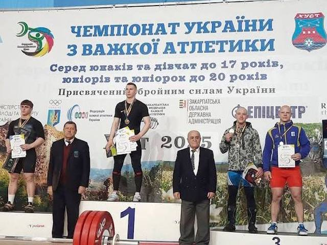 Луганские тяжелоатлеты на чемпионате Украины установили два рекорда