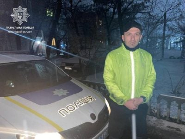 Патрульный полицейский спас из огня 5-летнего ребенка