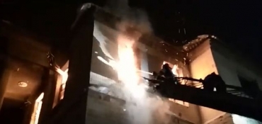 Два пожара в один день произошло в Лисичанске