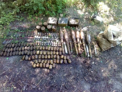 Айдар очищают от боеприпасов