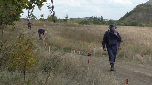 На Луганщине стартовал проект по гуманитарному разминированию