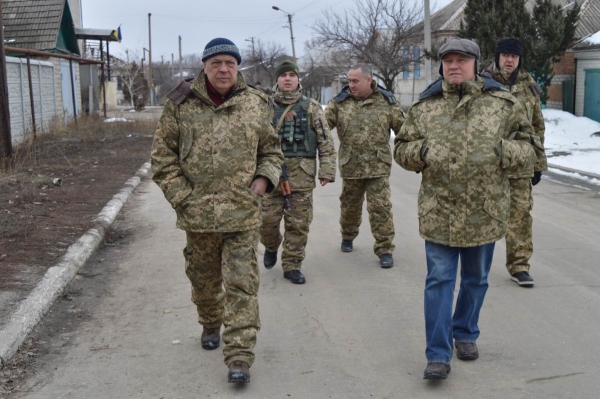 В горячих точках Луганщины боевая тишина 