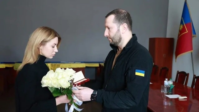 Защитник Украины из Сватово награжден орденом «За мужество» третьей степени
