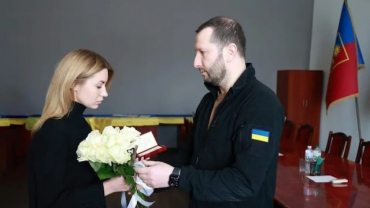 Защитник Украины из Сватово награжден орденом «За мужество» третьей степени