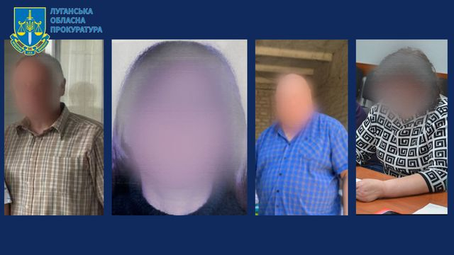 Четверо жителей Луганщины обвиняются в коллаборационистской деятельности