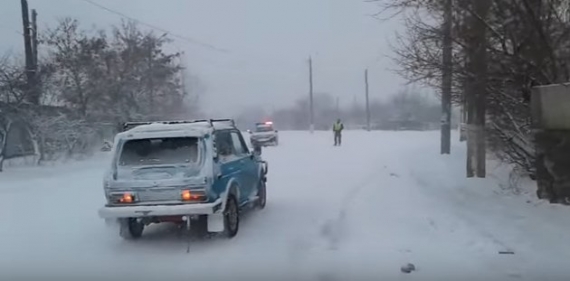 Непогода изолировала восточную часть Лисичанска (видео)