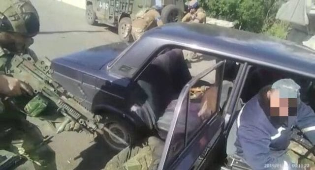 Бойцы Нацгвардии задержали переодетых боевиков из НВФ ОРЛО