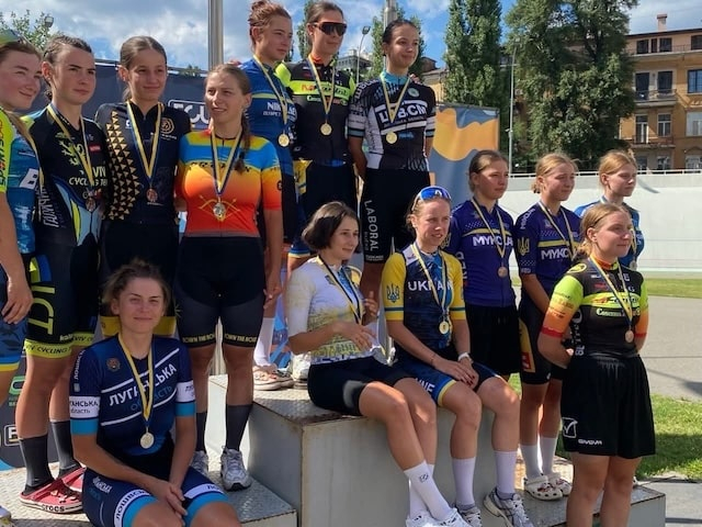 Луганские спортсменки завоевали награды на чемпионате Украины по велоспорту на треке