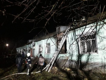 Четыре месяца назад в сгоревшем диспансере была проверка пожарной безопасности
