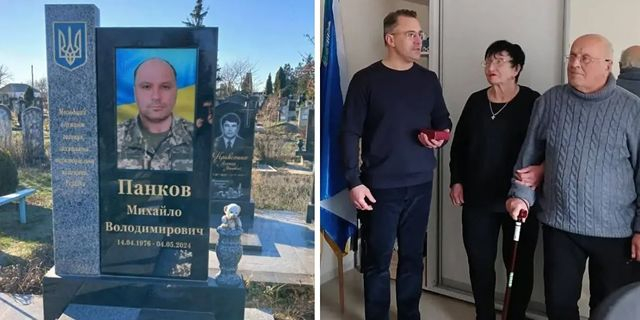 Семье погибшего воина из Попасной передали орден «За мужество» третьей степени