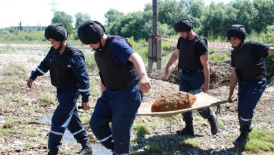 Из города Сумы для восстановления Луганщины приехал отряд Госслужбы ЧС 