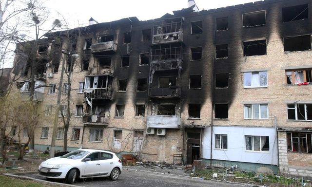 Гауляйтер Лисичанска признался, что город полностью уничтожен